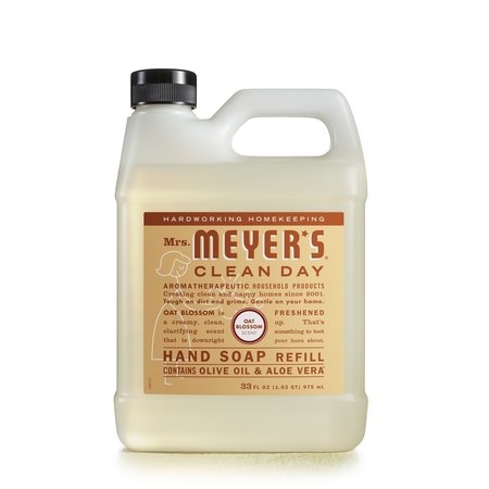 MRS. MEYERS CLEAN DAY Mrs. Meyer's Clean Day Oat Blossom Scent Hand Soap Refill 33 oz 11330